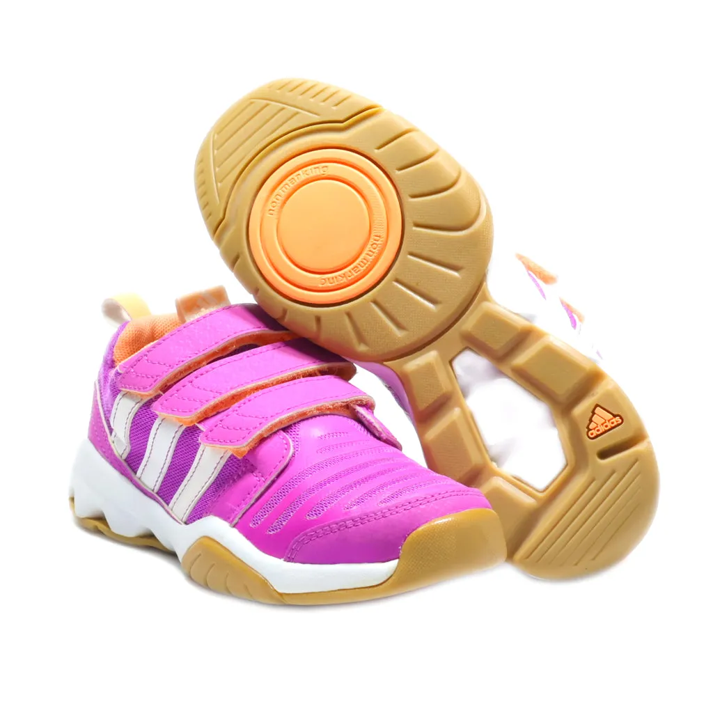 Adidas Sport Shoes Fabric Purple Colour For Kids