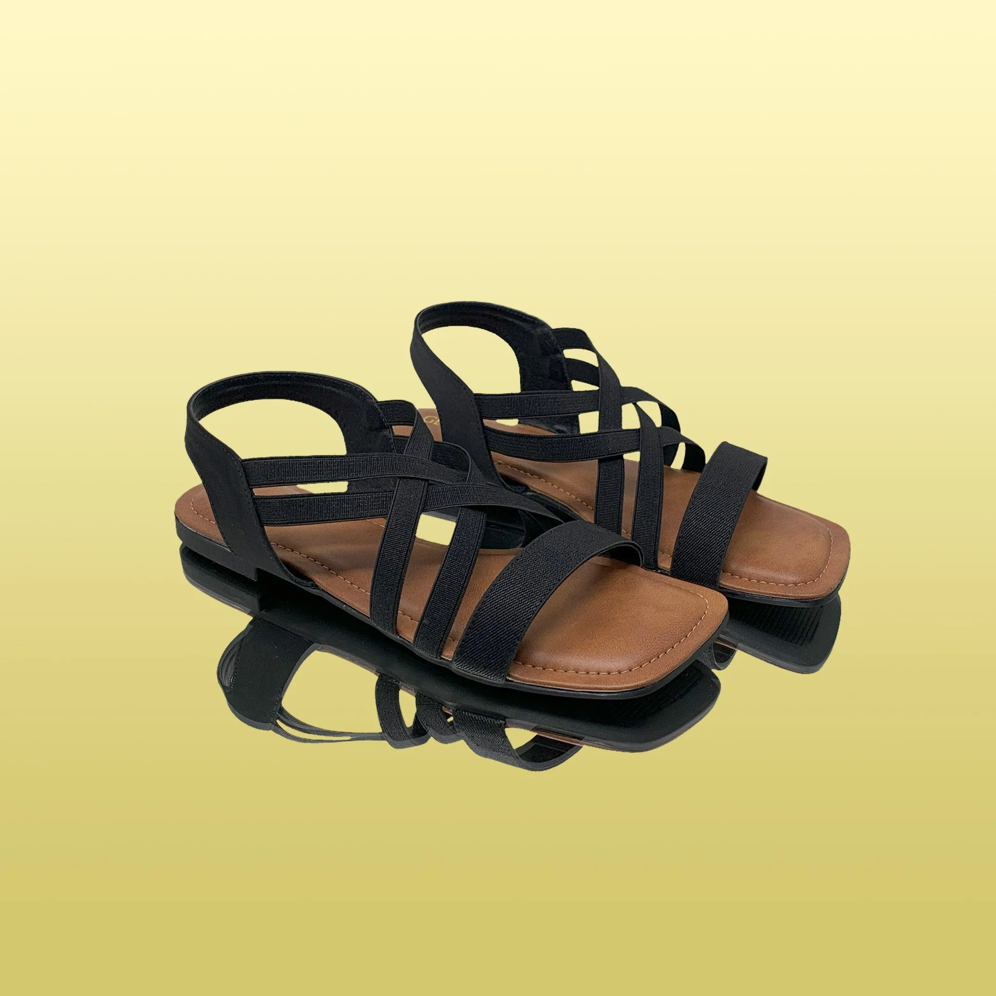 Criss-Cross Flat Sandals