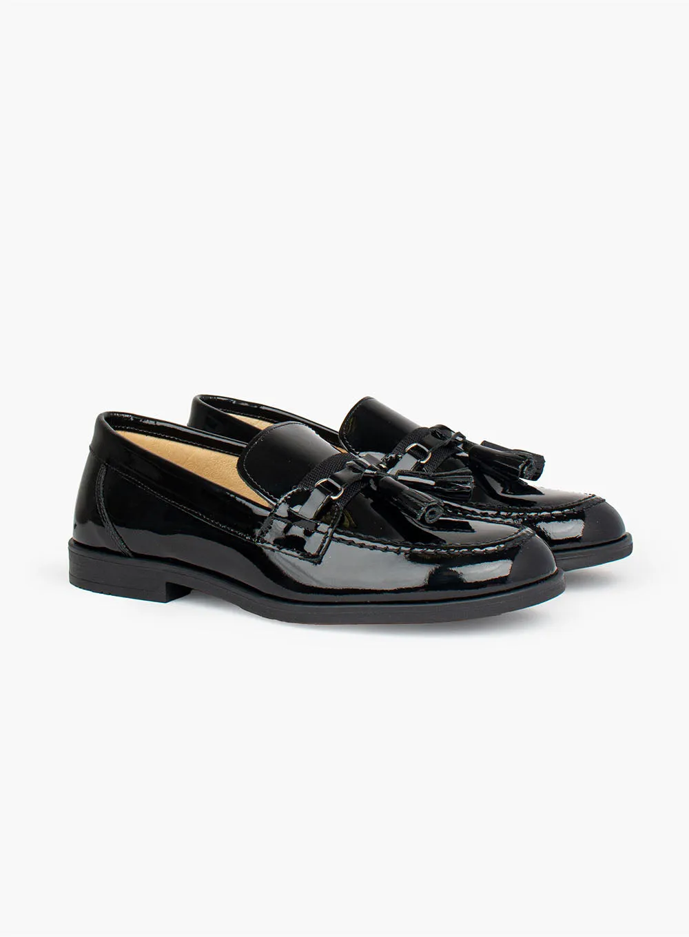 Hampton Classics Havana Loafer in Black Patent