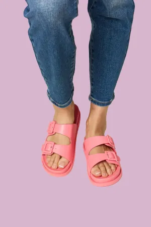 Legend Double Buckle Open Toe Sandals
