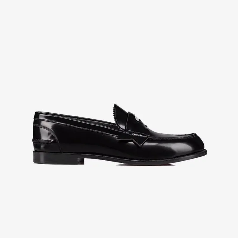 Penny Round Toe Flat Loafer