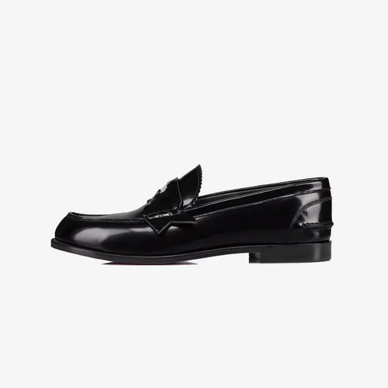 Penny Round Toe Flat Loafer