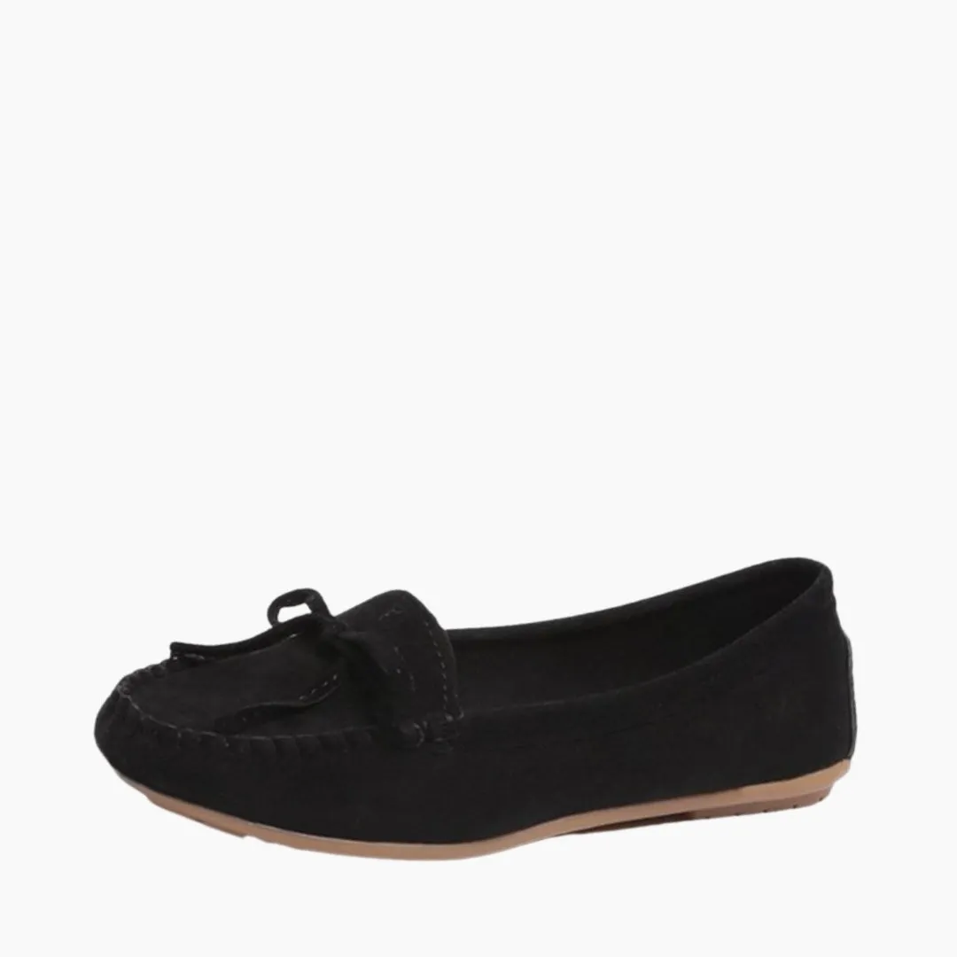 Slip-On, Round-Toe : Smart Casual Shoes for Women