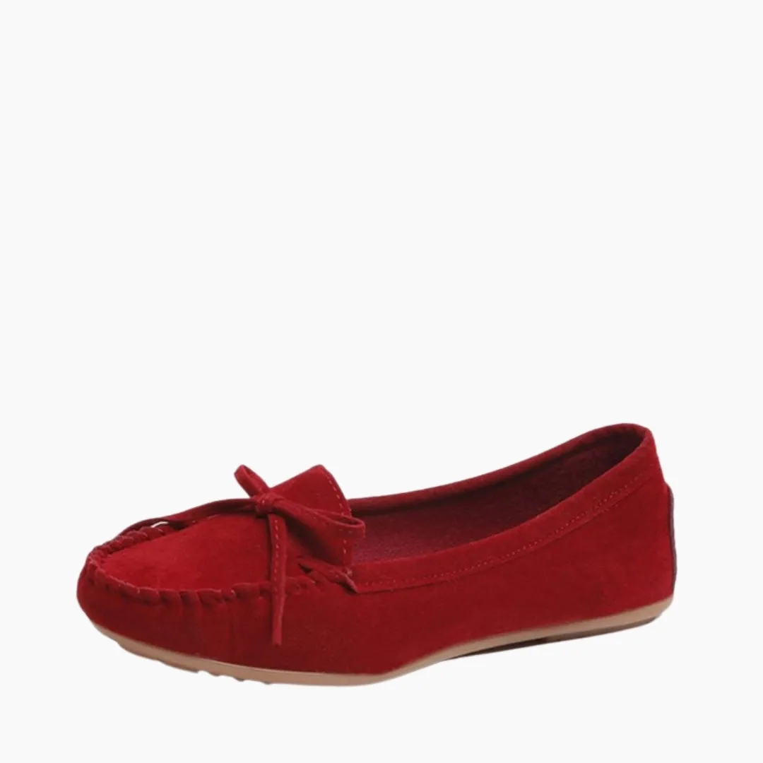 Slip-On, Round-Toe : Smart Casual Shoes for Women