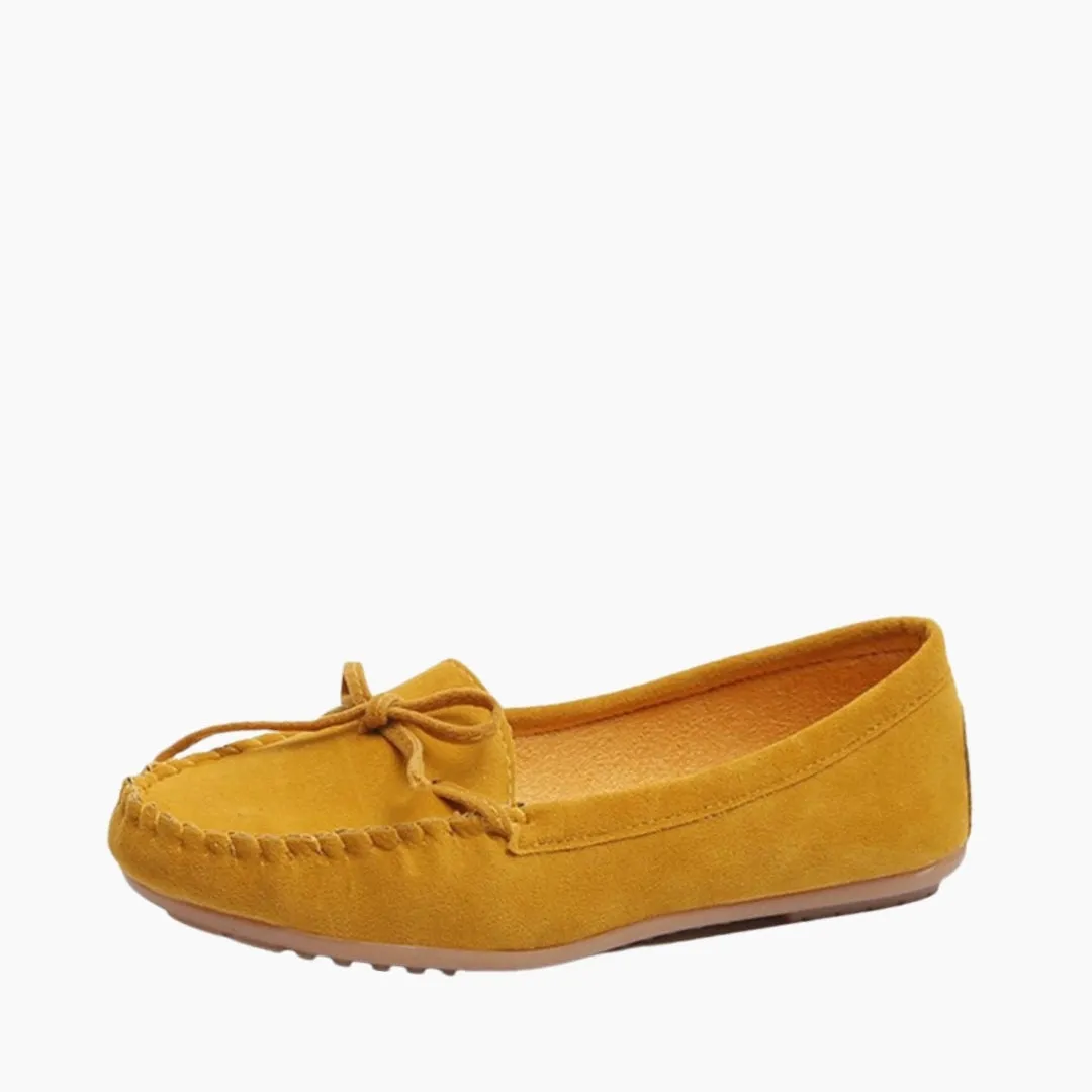 Slip-On, Round-Toe : Smart Casual Shoes for Women