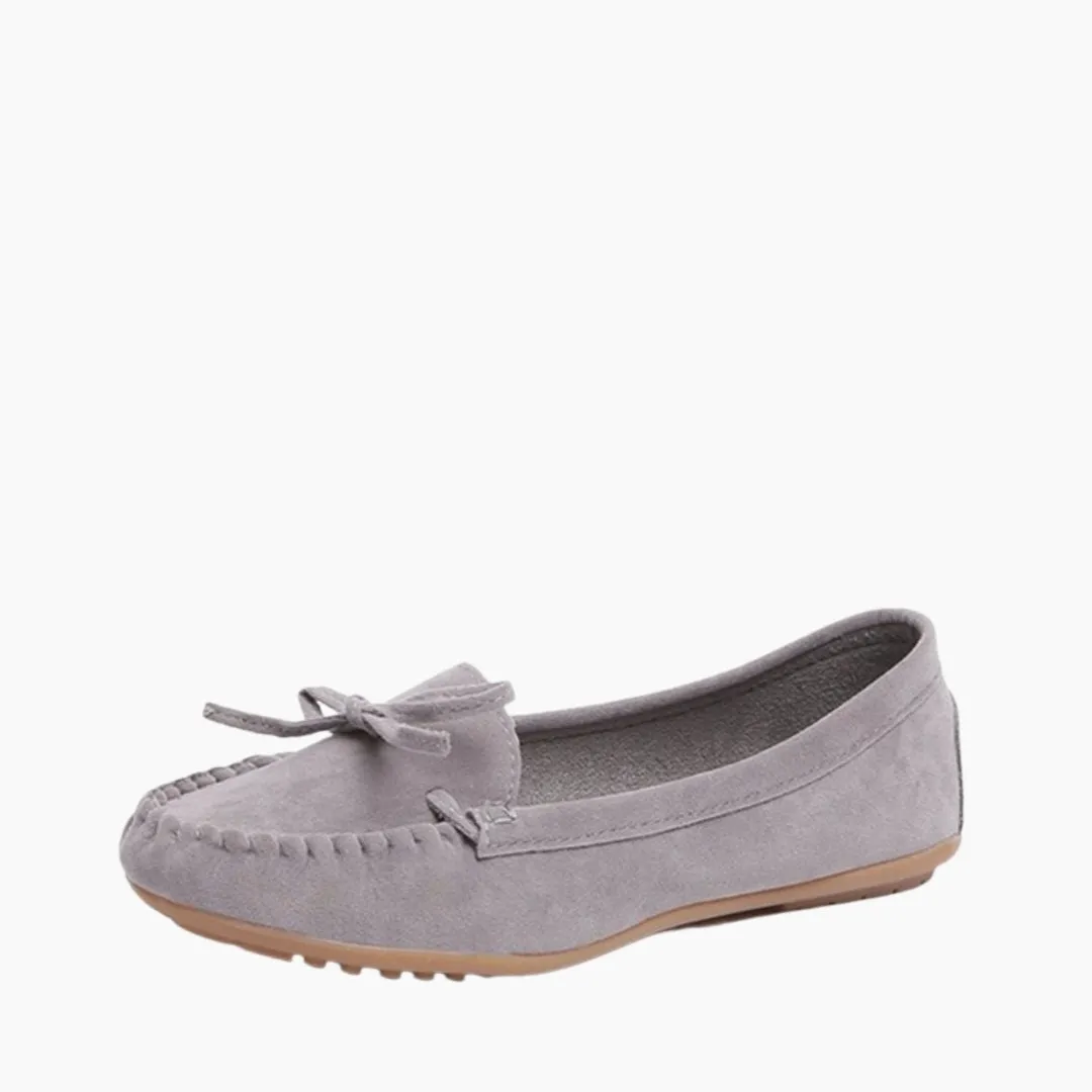 Slip-On, Round-Toe : Smart Casual Shoes for Women
