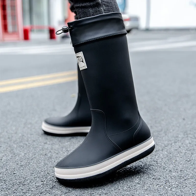 Unisex Fisherman Camping Rain Boots