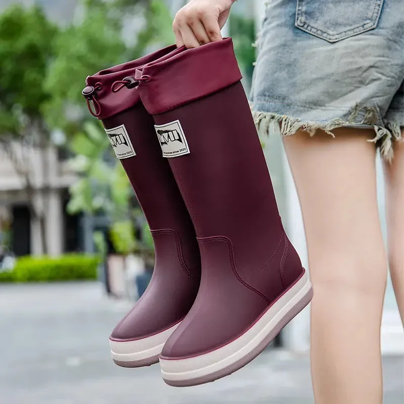 Unisex Fisherman Camping Rain Boots