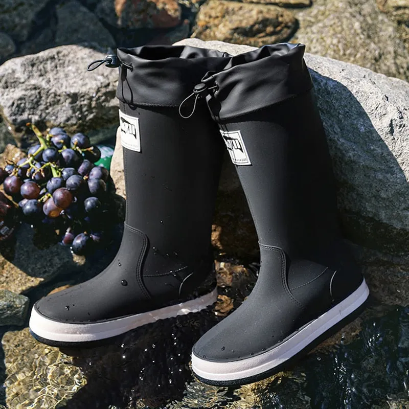 Unisex Fisherman Camping Rain Boots